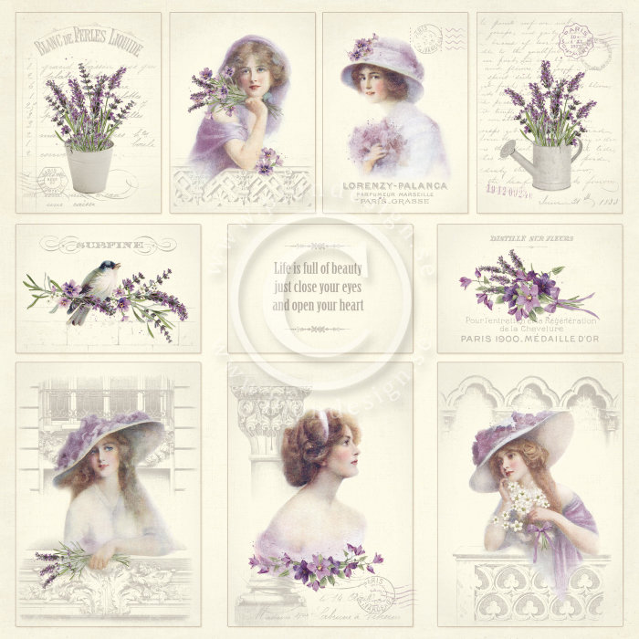 PION DESIGN Scent of Lavender - Images From the Past