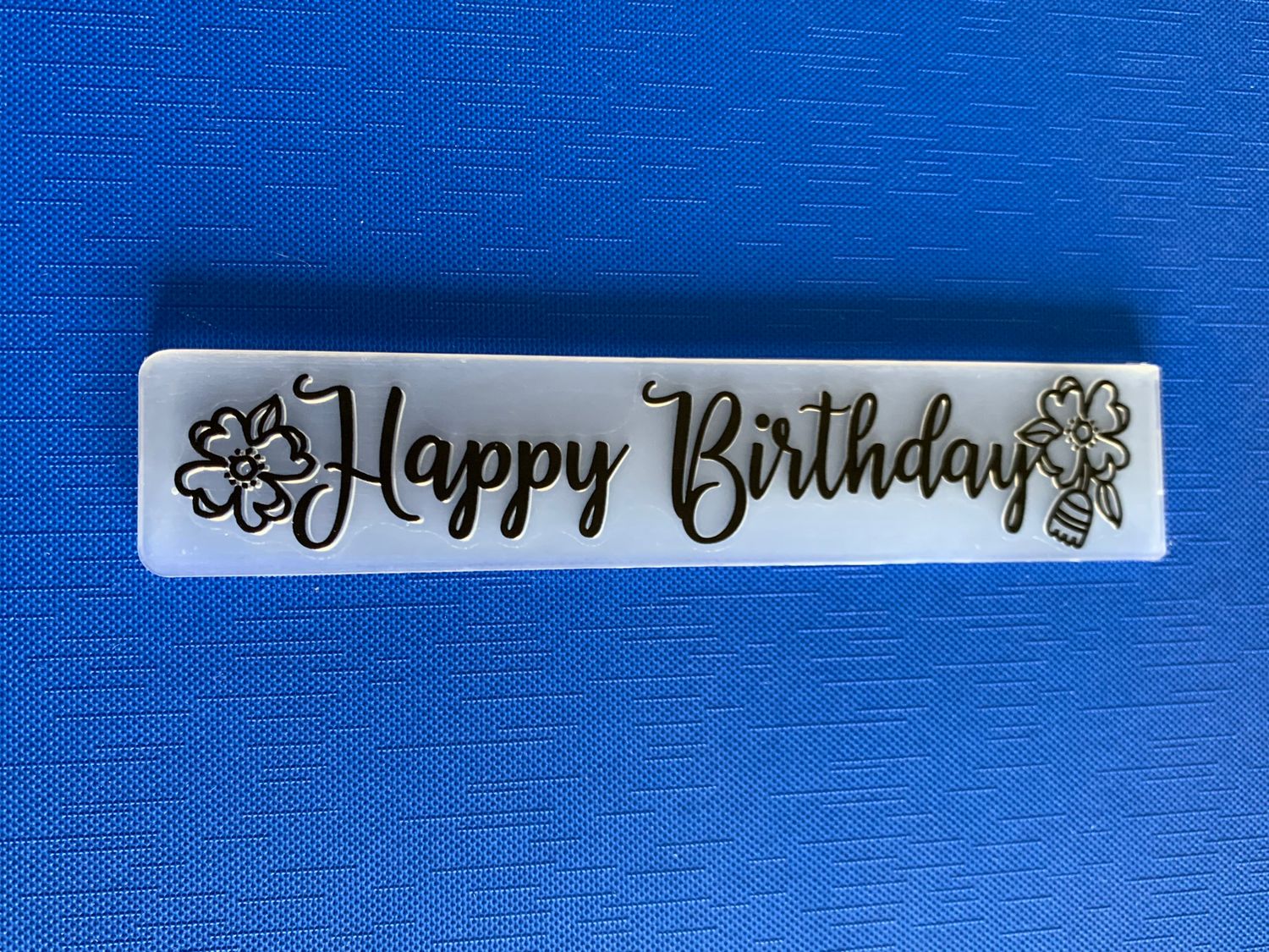 HAPPY BIRTHDAY Embossing Folder