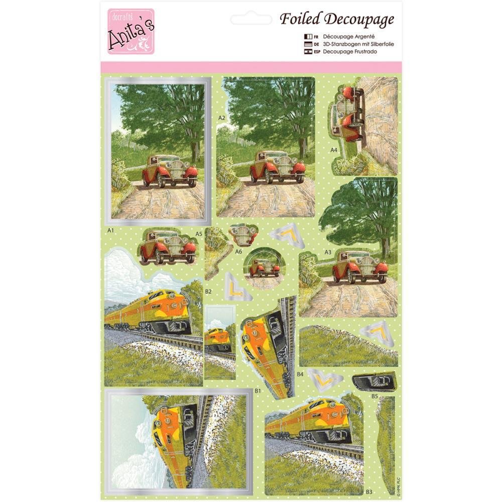Anita&#39;s A4 Foil Decoupage Sheets
View All (6), Click to Select: Vintage Transport