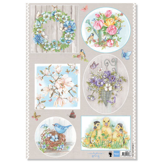 Marianne Design Paper 
View All (4), Choose an Option: Country Flowers Spring