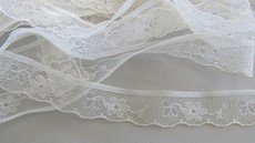 White, Ivory &amp; Cream Nylon Lace