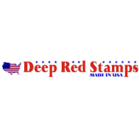 DEEP RED CLING STAMPS