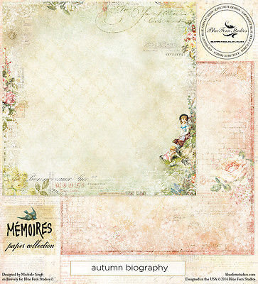 Memoires 12x12 
View All (9), Choose an Option: Autumn Biography