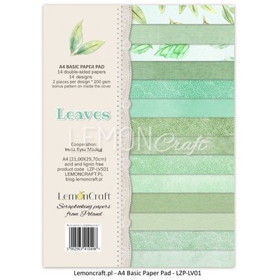 Leaves 01 - A4 Basic Paper Pad