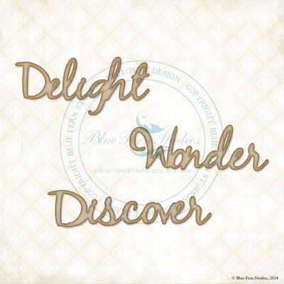 Delight  Chipboard set