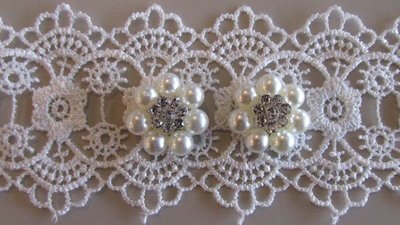 Flatback Rhinestone Pearl Clusters