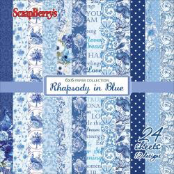 Rhapsody in Blue 6x6 paper pack