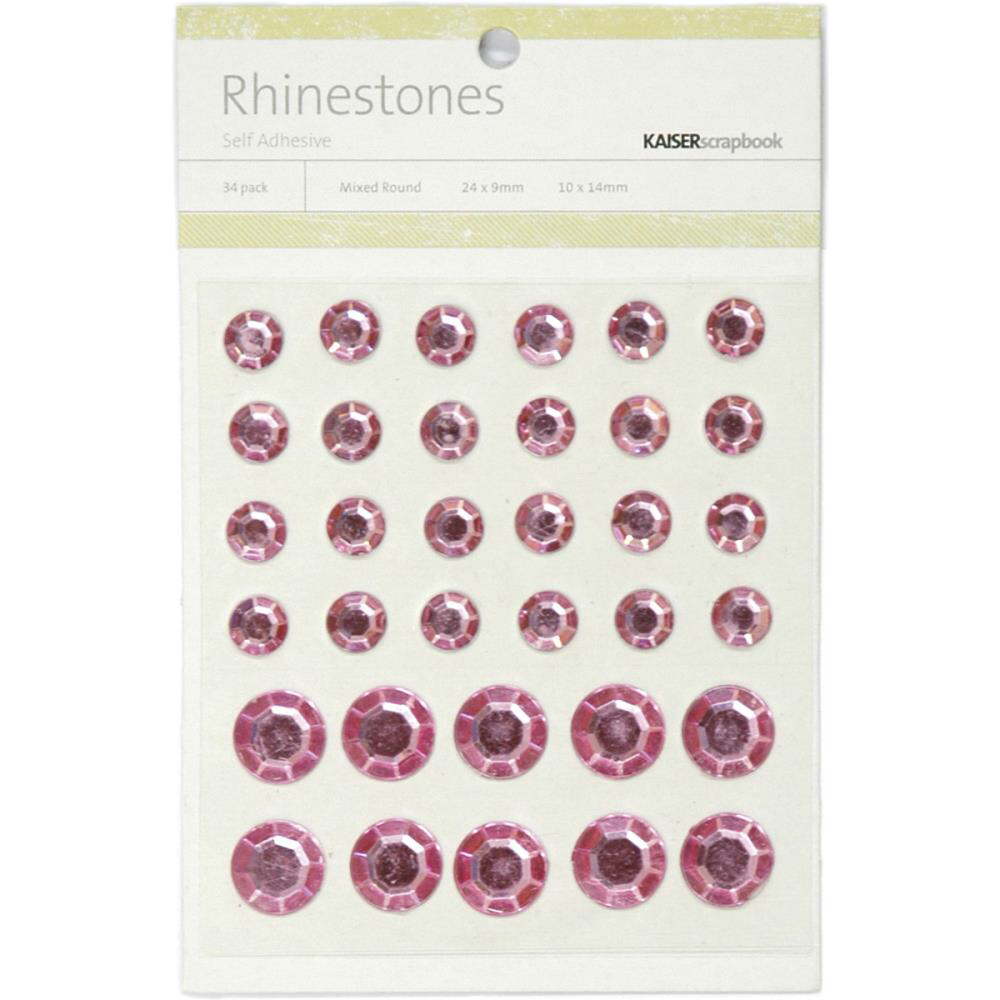 Kaisercraft Rhinestones ~ Soft Pink