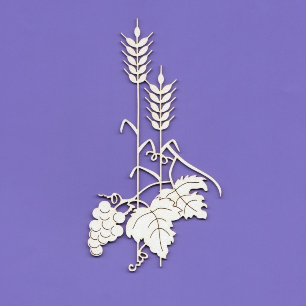 Wheat With Grapes 2