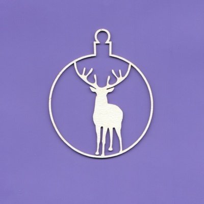 Stag in Bauble