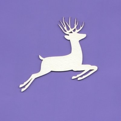 Deer Leaping