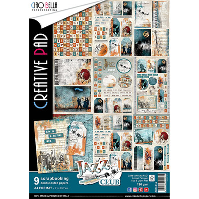 Ciao Bella JAZZ CLUB A4 Paper Pack