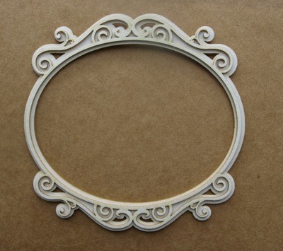 2D Middle Ages Frame Chipboard
