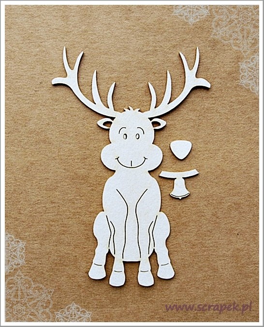 Reindeer Chipboard