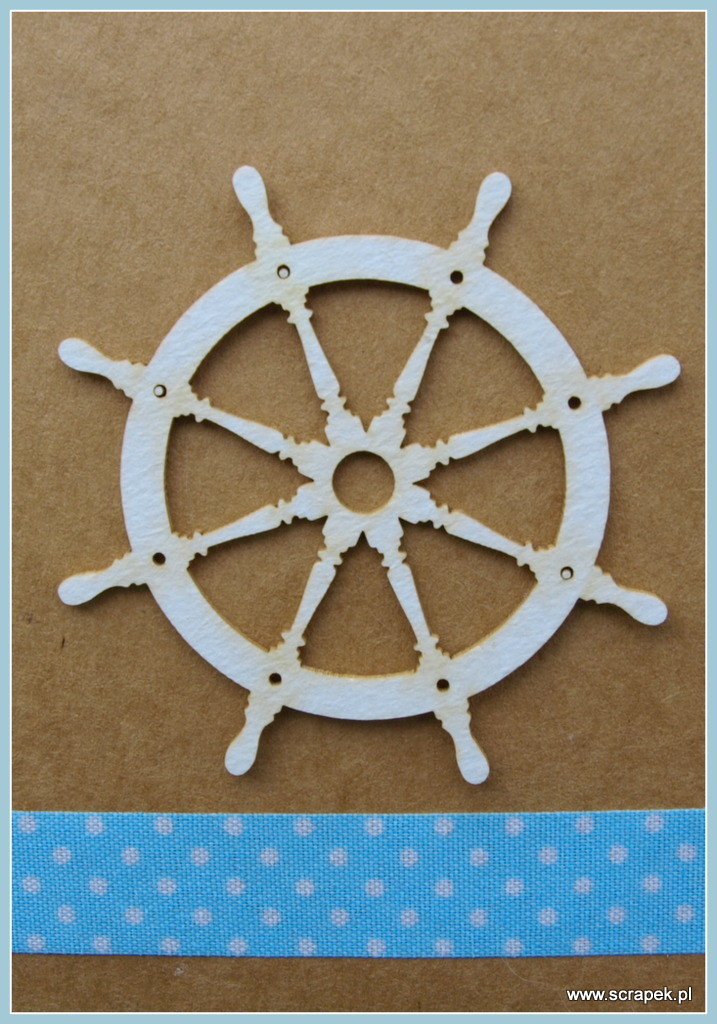 Ship's Wheel chipboard