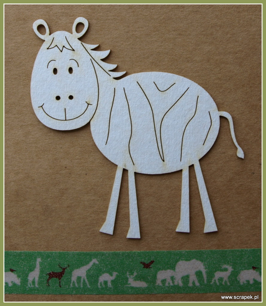 Zebra Chipboard