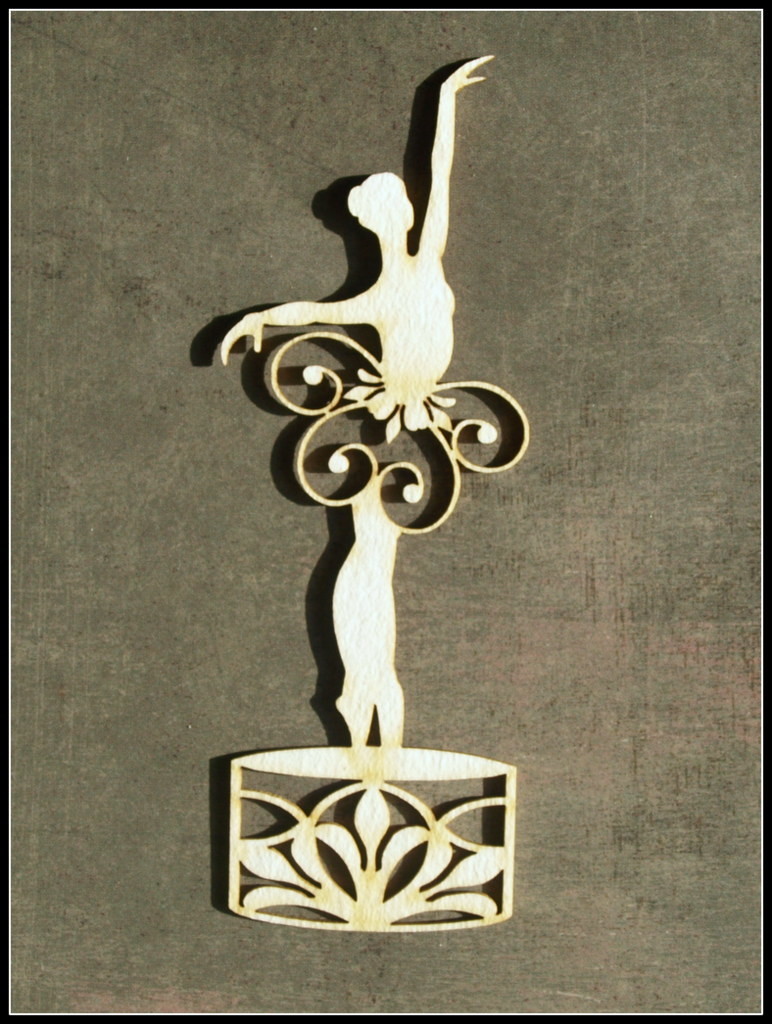 Music Box Dancer Chipboard