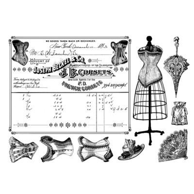 French Corsets stamp