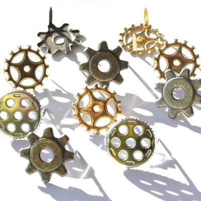 Gears x 12 Brads