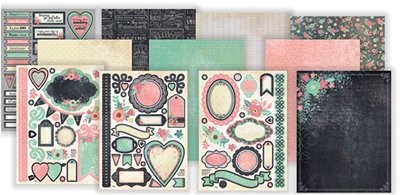 Emma's Chalkboard Artful Card Kit