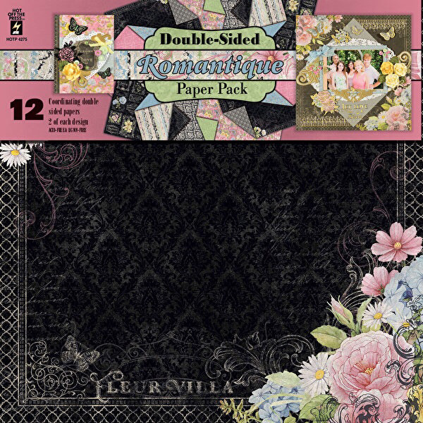 Romantique 12x12 Paper Pack