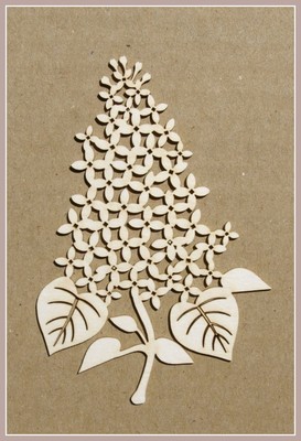 Sprig of Lilac Chipboard