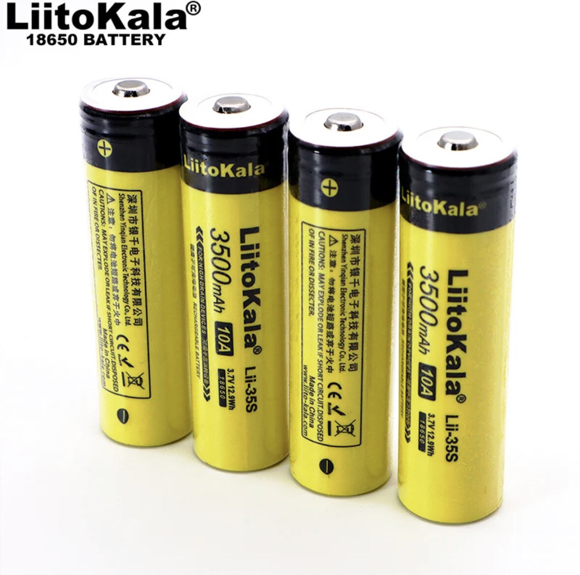18650 of 21700 Batterijen Per Stuk