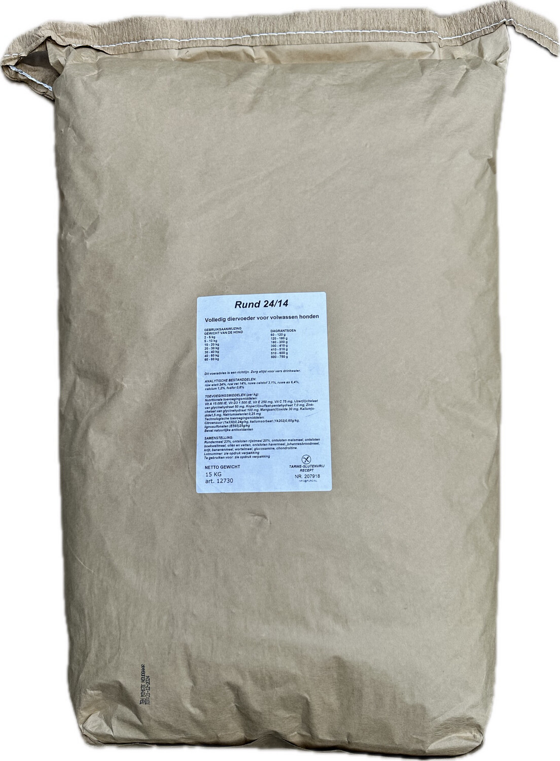 Rund Premium 24/14 Geperst - 15KG