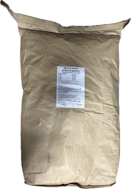 Sensitive Eend &amp; Konijn Graanvrij Geperst - 15kg