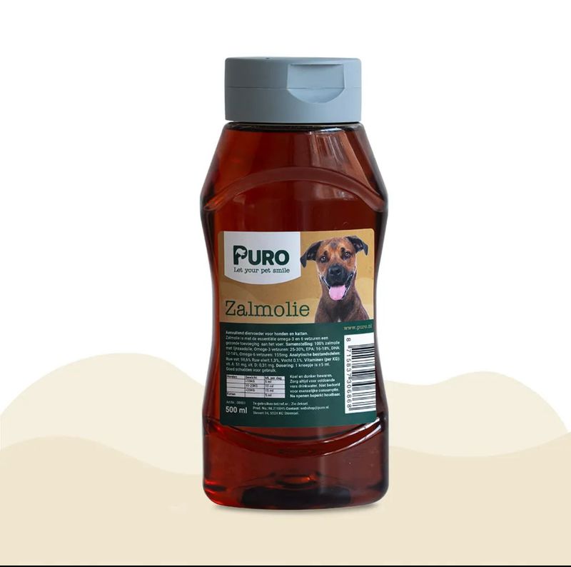 Zalmolie 1liter