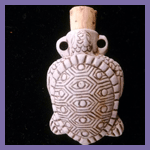 Turtle Clay Necklace