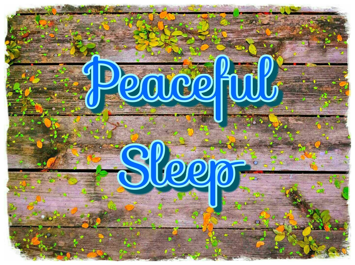 Peaceful Sleep blend
