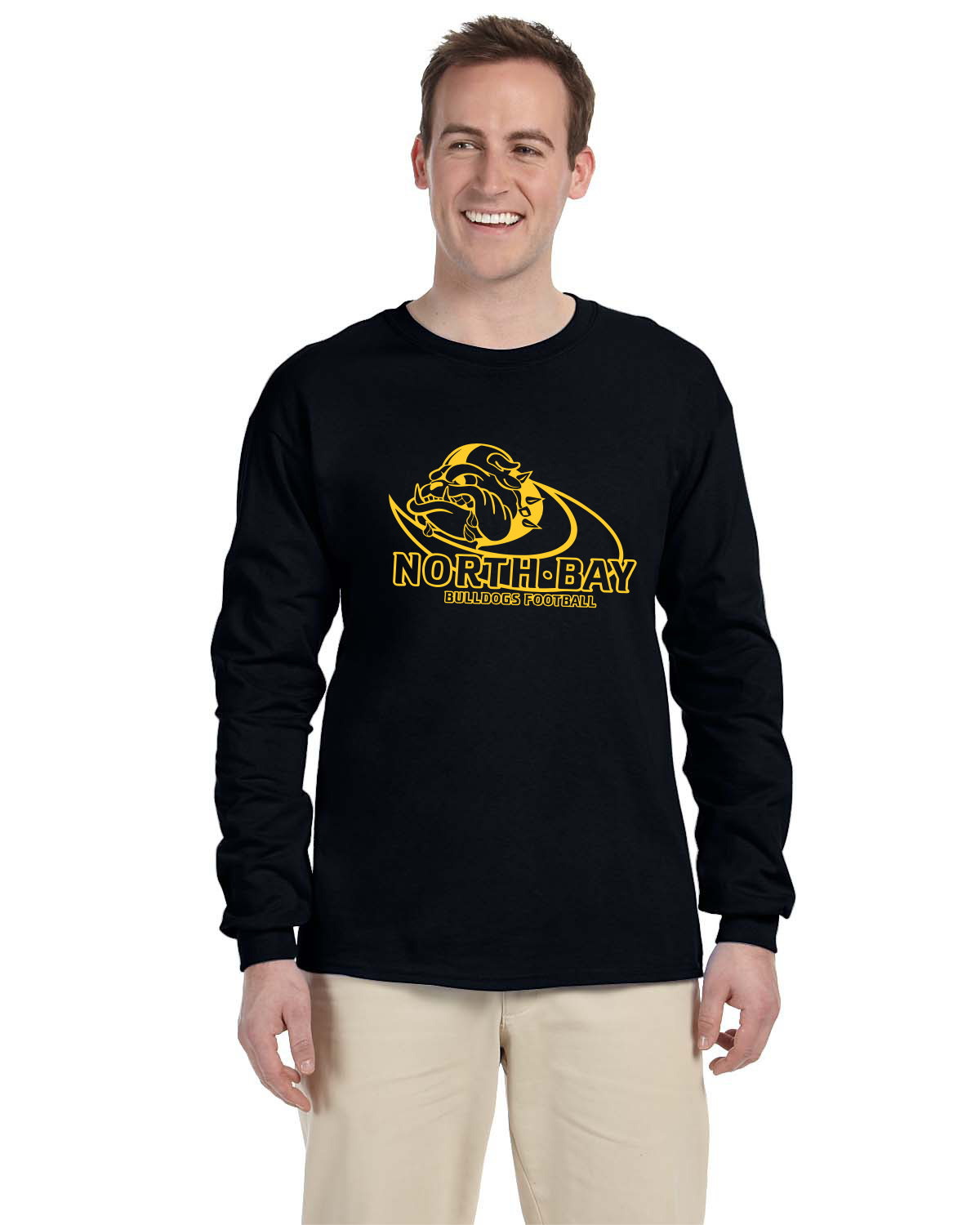 Cotton Long Sleeve Shirt Black