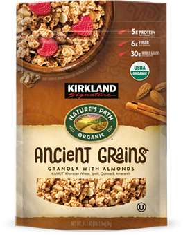 Kirkland by Nature's Path - Granola - Heritage Ancient Grains w/Almonds - 1kg
