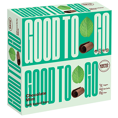 Good To Go - Soft Baked Bars - Chocolate Mint - 9x40g
