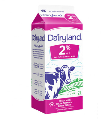 Milk - Regular - 2% M.F. - 2L