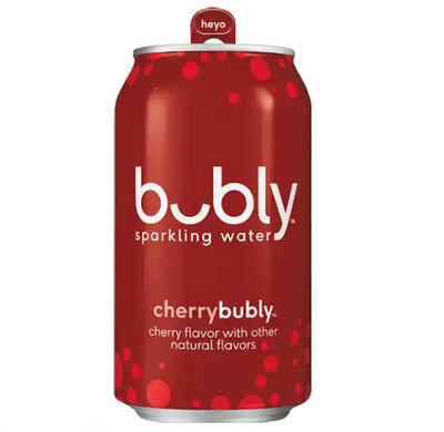 Bubly - Sparkling Beverage - Cherry - 12x355mL Bubly - Sparkling Beverage - Cherry - 12x355mL