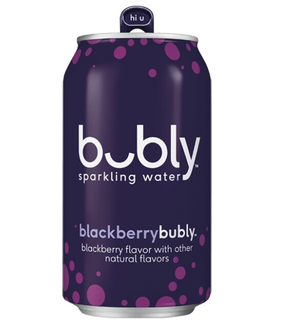 Bubly - Sparkling Beverage - Blackberry - 12x355mL