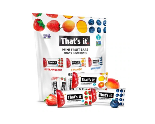 *NEW* - That's it - Mini Fruit Bars - Variety Pack - 24x20g