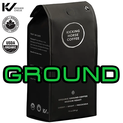 *NEW* - Kicking Horse - Coffee Beans - Feature Coffee (Ground Bean) - 284g