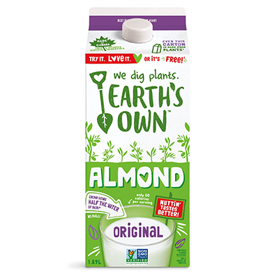 Earth's Own - Almond Milk - Original - 1.89L