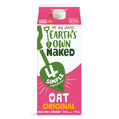 *NEW* - Earth's Own - Organic Naked Oat Beverage - Original - 1.75L