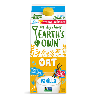 Earth's Own - Oat Milk - Vanilla - 1.75L