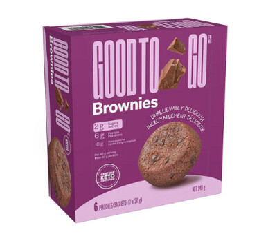 *NEW* - Good to Go - Brownies - Original - 6x40g