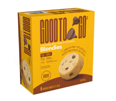 Good to Go - Blondies - Chocolate Chip - 6x40g