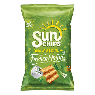 *NEW* - Sunchips - Multi Grain Chips - French Onion - 40x40g