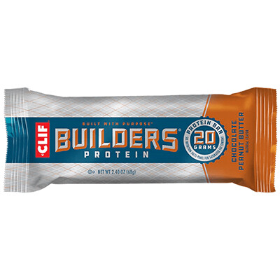 Clif - Builders Bar  - Chocolate Peanut Butter  - 6x68g
