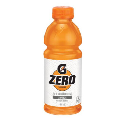*NEW* - Gatorade - G Zero - Orange - 12x591mL