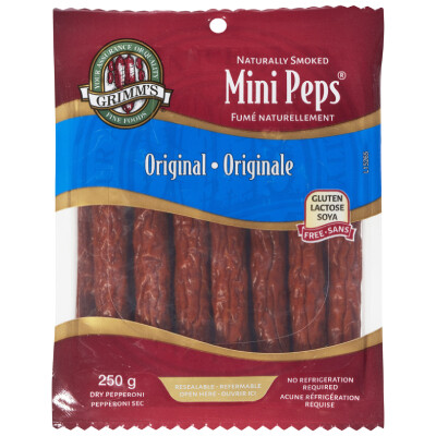 Grimm's - Mini Pepperoni Sticks - Original - 250g