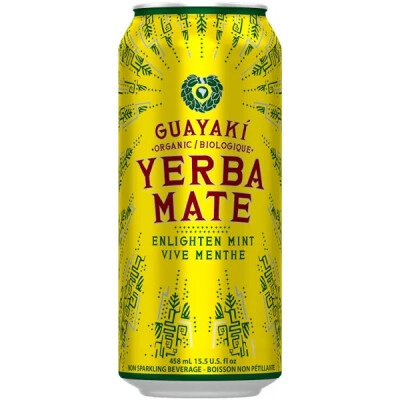 Guayaki - Yerba Mate  - Enlighten Mint - 12x458mL